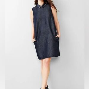 Gap denim shift dress